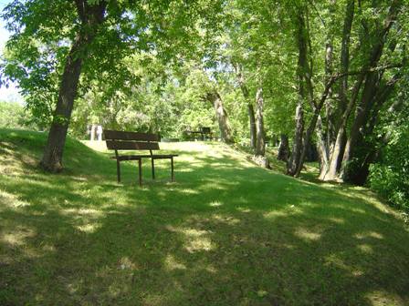 view from the Aitkin Campground